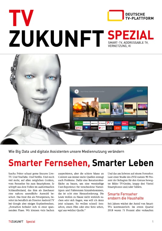 TV-Zukunft Spezial Cover zu Smart-TV
