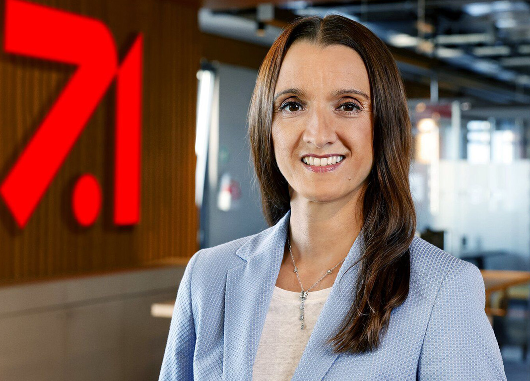 Portrait von Nicole Agudo Berbel als Vorstandsvorsitzende des DTVP