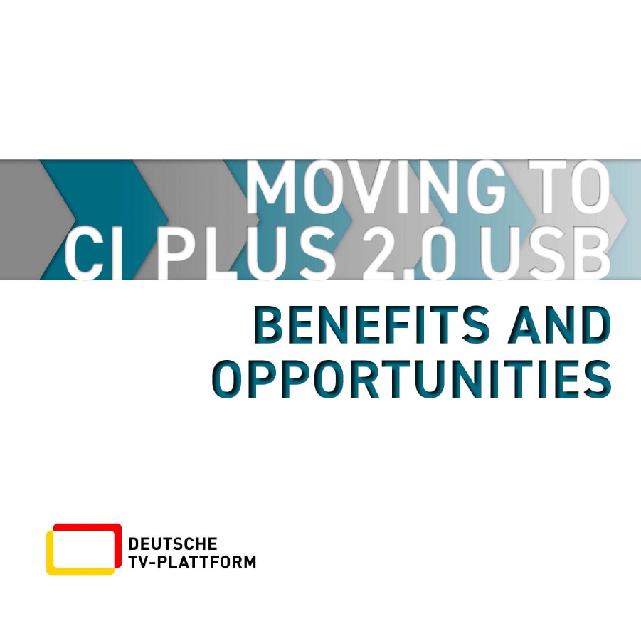 Cover vom Whitepaper Moving to CI Plus 2.0 USB