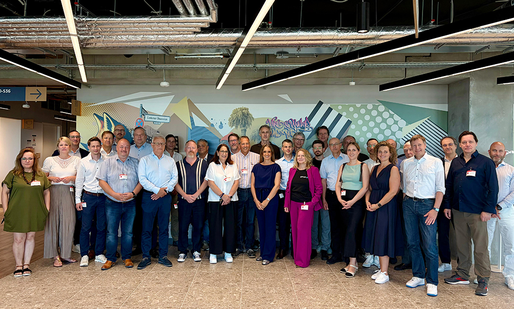 Gruppenbild von den DTVP-Mitgliedern im AWS