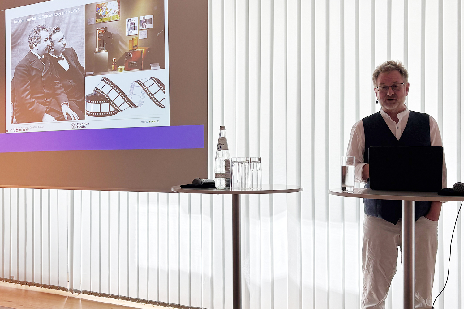 Carsten Busch während seiner MIP# Keynote 2026