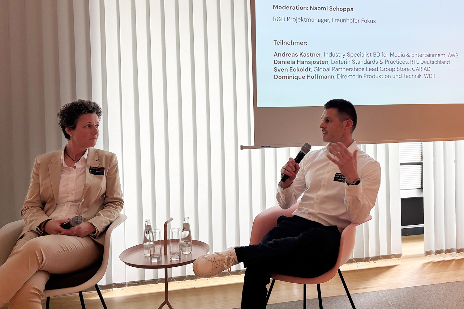 Fishbowl mit Sven Grünheldt und Dominique Hoffmann